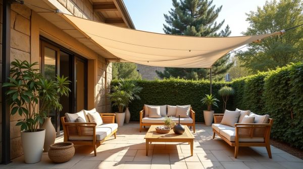 Transformez votre extérieur avec des voiles d'ombrage haute qualité fabriquées en France