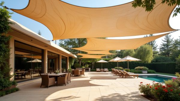 Transformez votre extérieur avec des voiles d'ombrage haute qualité fabriquées en France